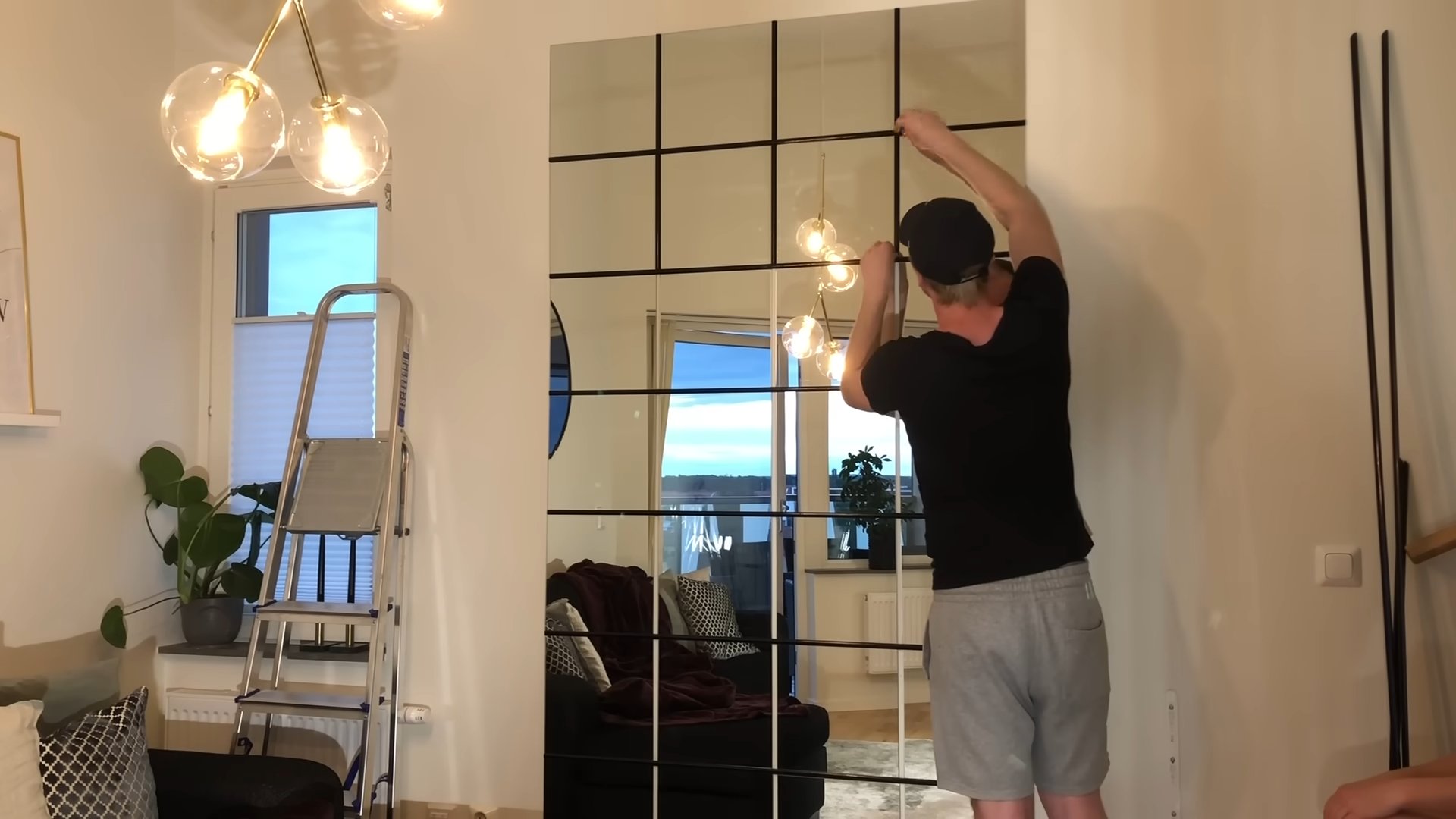 DIY Wandspiegel