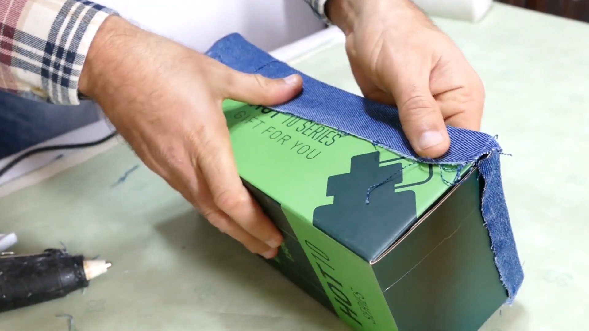 DIY Korb Organizer Basteln