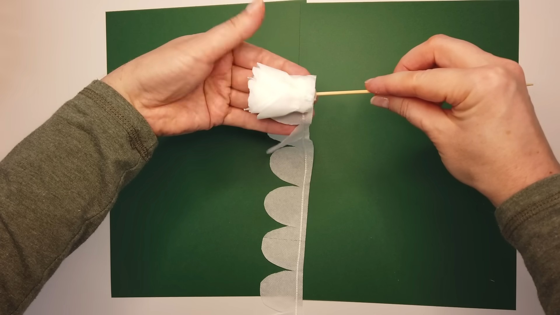 Toilettenpapier Rose selber machen